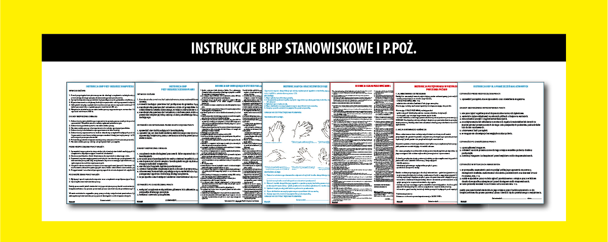 Mój DoM Bis » Instrukcje bhp stanowiskowe i ppoż.