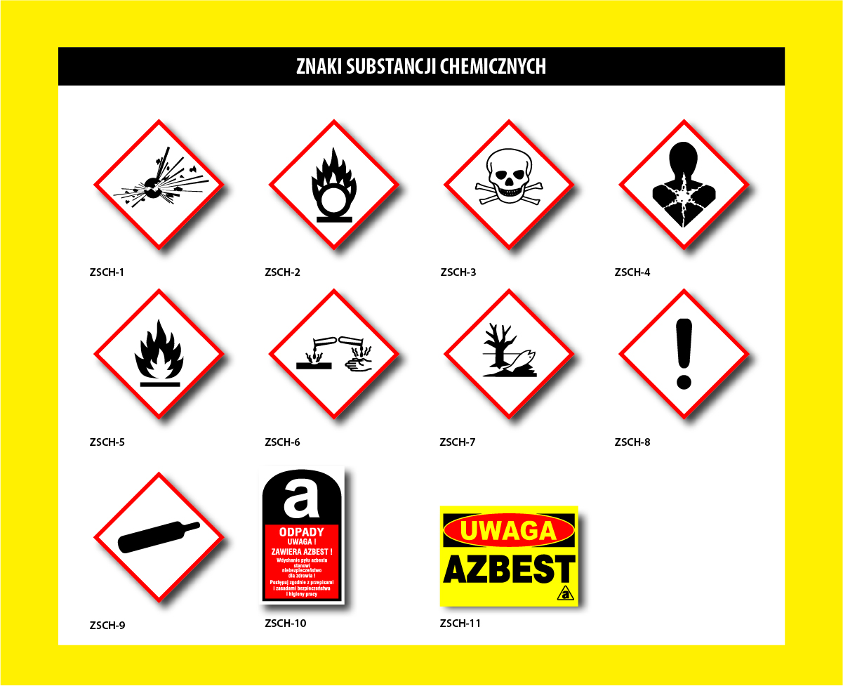 Mój DoM Bis » Znaki substancji chemicznych